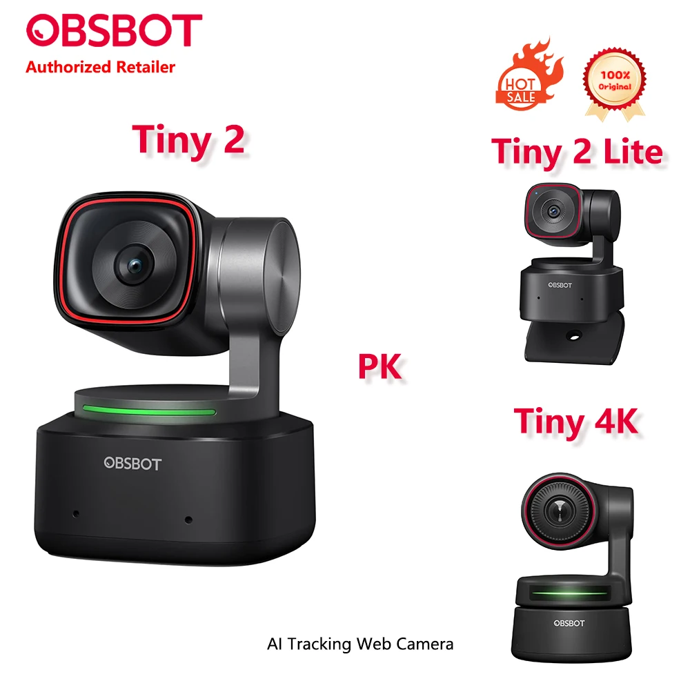 مُقيّم شامل لجهاز OBSBOT Tiny 4K: لماذا يُعدّ الخيار المثالي لبثّ الفيديو عالي الجودة بحجم صغير؟