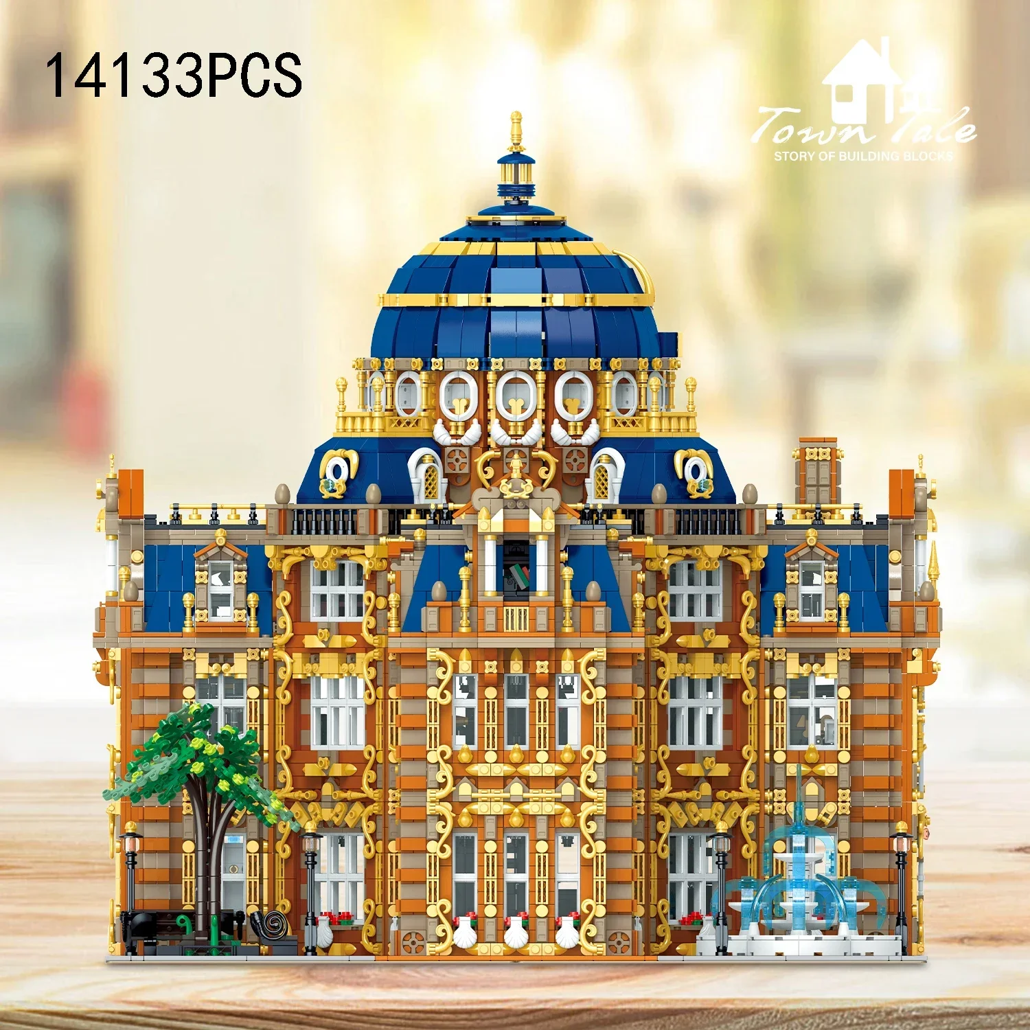 Kreative Stadt Street View Bausteine Set MOC Royal Planetarium Modelle Ziegel Desktop Dekoration Diy Spielzeug Für Erwachsene Geschenke
