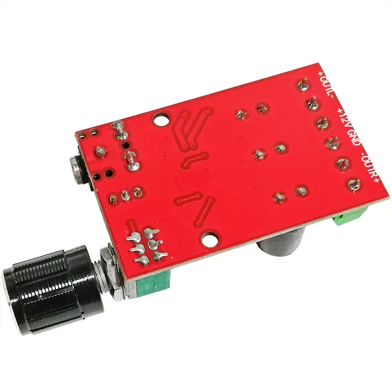 D Class High Fidelity Audio Amplifier Module for HIFI Speaker, 2*12W Dual Channel Digital Amp Board