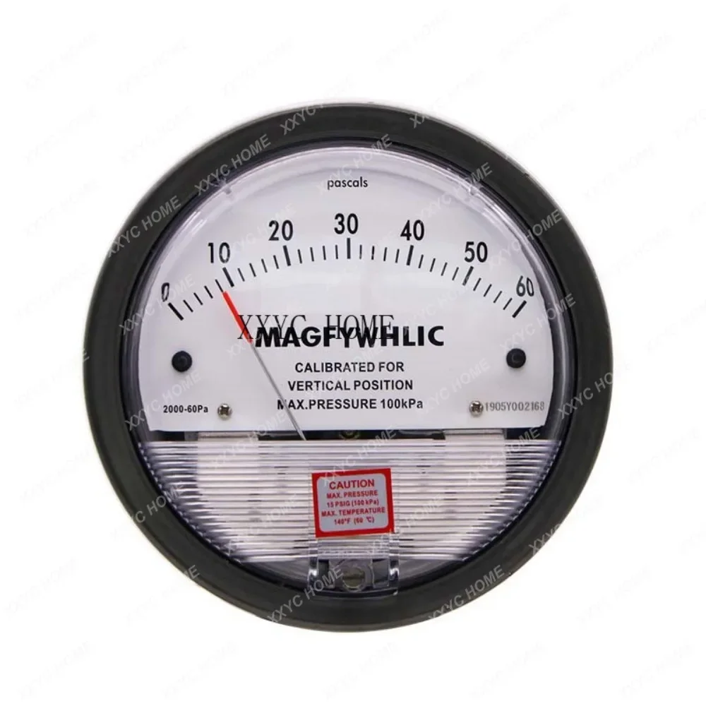 MAGRFHELIC Clean Room Pressure Differential Gauge Purification  Micro   Circular Pointer 60pa 100pa 500pa