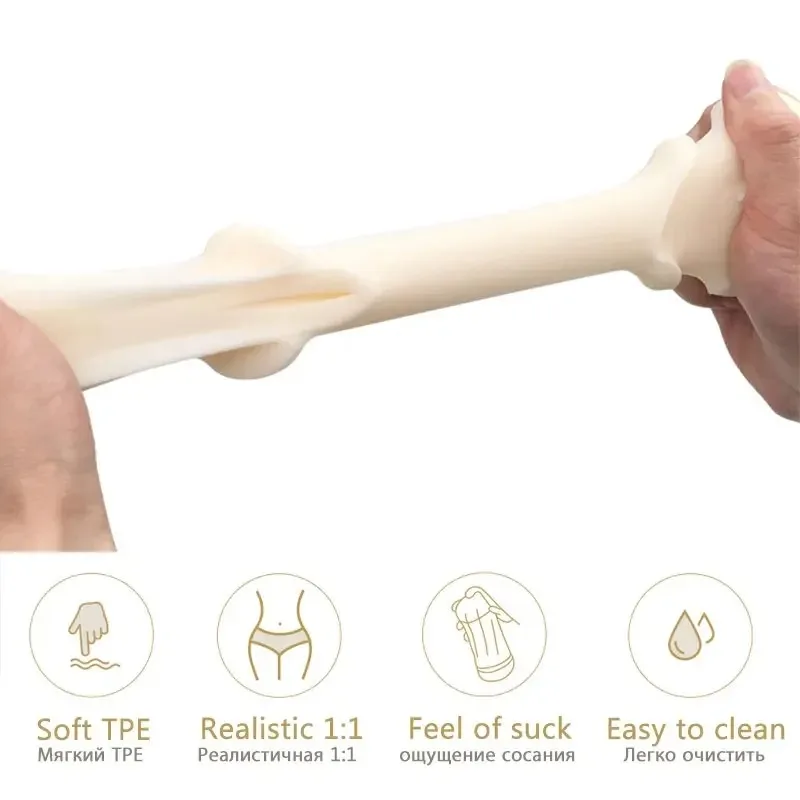 TPE Wagina Masturbator dla Mężczyzn Realistyczna 6.5*16cm Miękka Wagina Analna Usta Zabawki Darmowa Wysyłka Sex Shop Produkty Seksualne