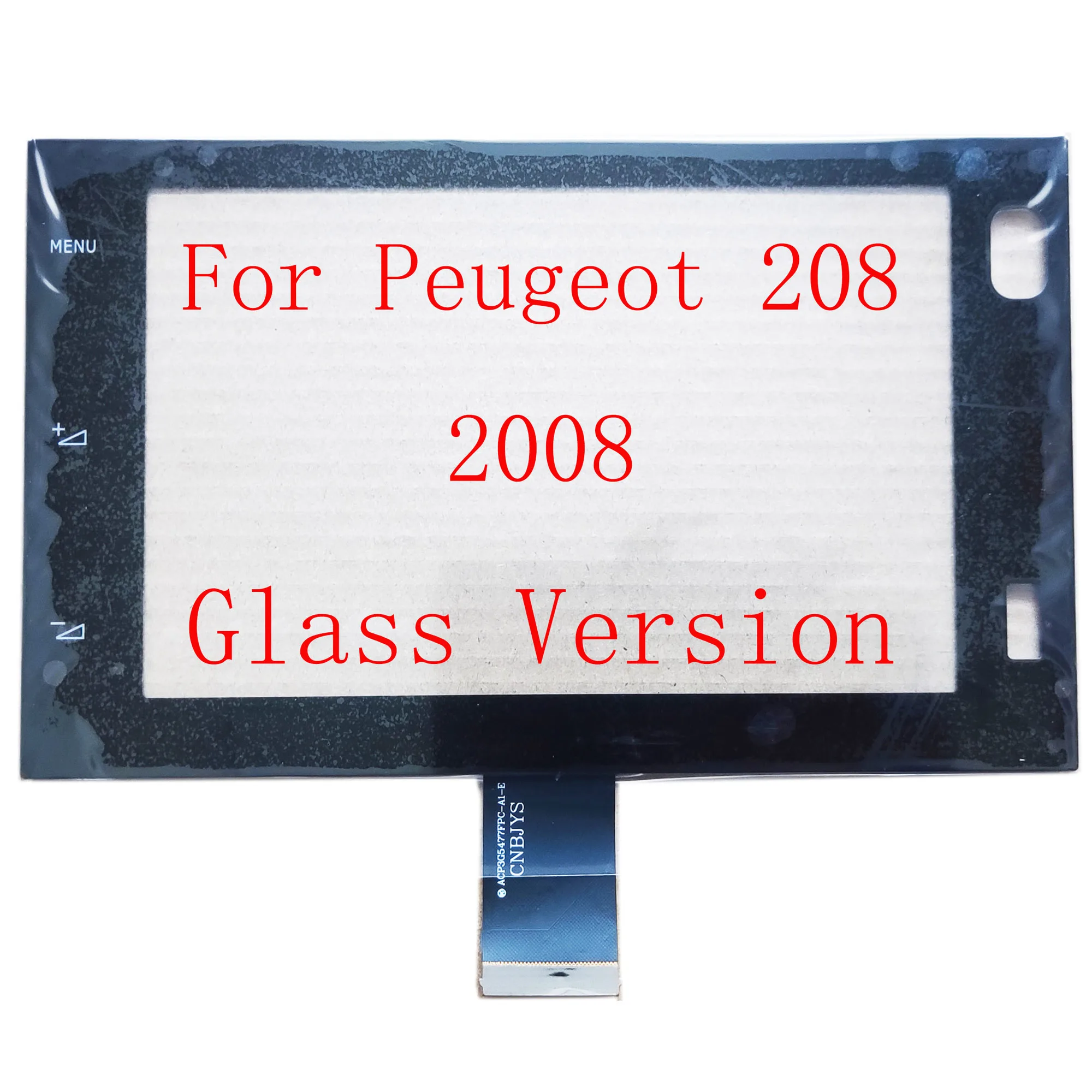 

7 Inch Touch Screen Digitizer Panle Glass For PEUGEOT 208 2008 Citroën C4 Lounge VLGE70132W0402W79R06119 50Pin Replacement Part