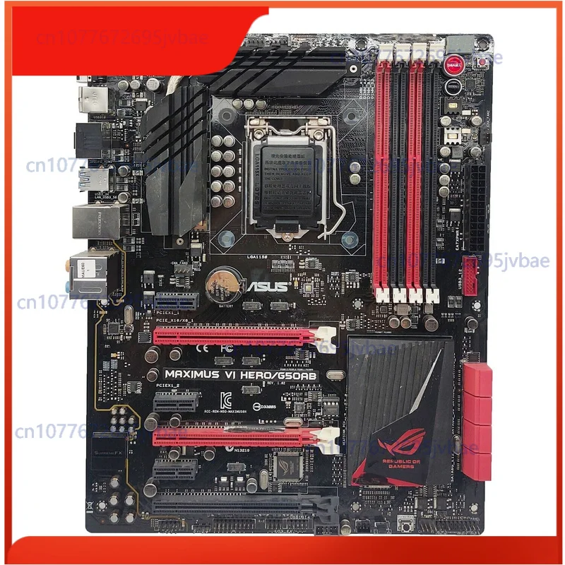 

Для материнской платы ASUS MAXIMUS VI HERO/G50AB Z87 LGA1150 4 * DDR3 32G ATX протестировано нормально