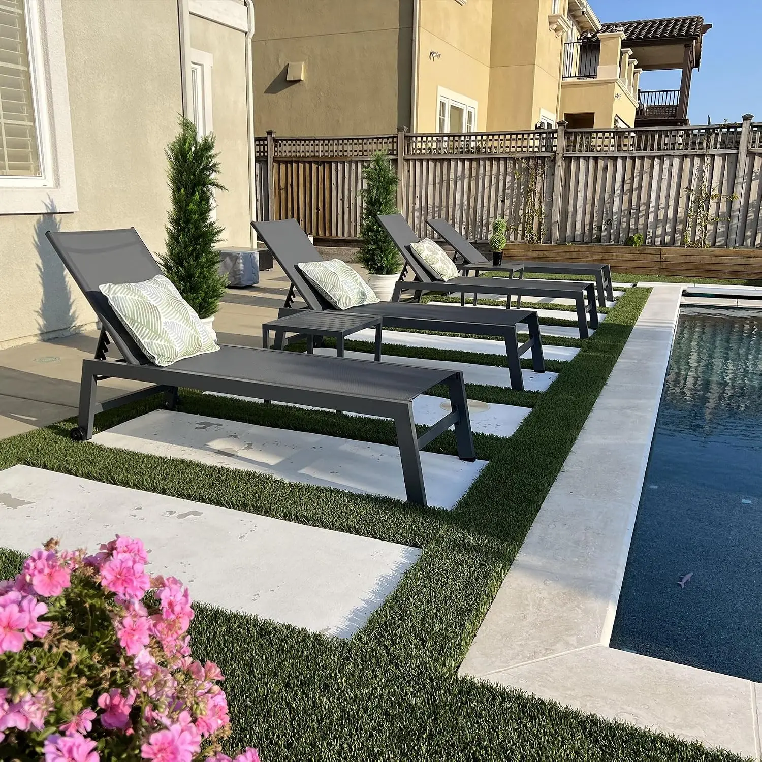 مجموعة كراسي استرخاء خارجية سر - مراجعة Outdoor Furniture Quick Dry وسعره