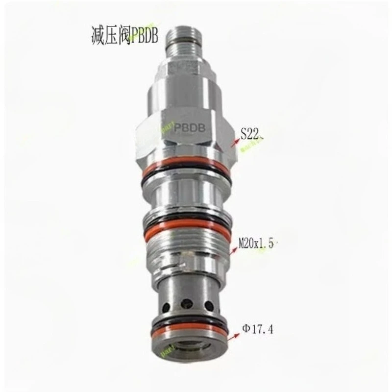 Pressure Reducing Valve PBDB +Valve Block Threaded Cartridge Hydraulic Valve