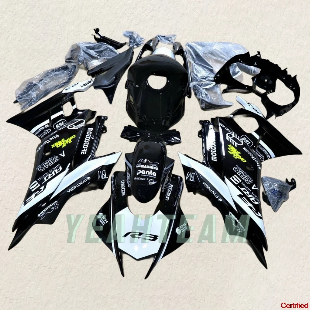 YZF R3 R25 2019 2020 2021 2022 2023 gaya baru Fairing untuk YAMAHA YZFR3 19 20 21 22 23 Kit Body motor Set Fairing plastik