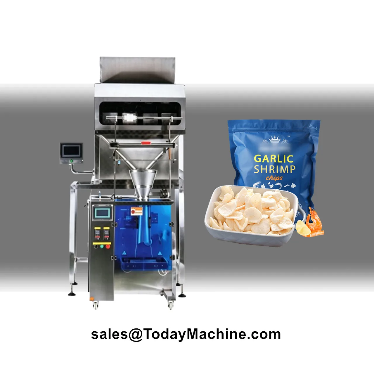 Automatic Spices Tea Sugar Rice Grain Coffee Head Linear Weigher Filling Food Packing Machine