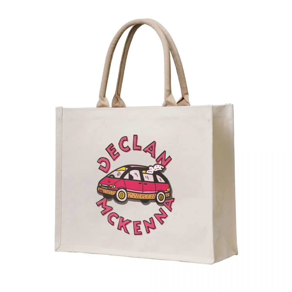 

Declan McKenna car Tote Bag bag luxury women Customizable tote bag foldable reusable