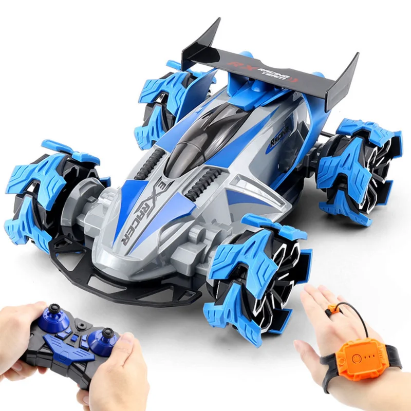 

4WD Spray Drift Remote Control Car 360 Degrees Rotation Stunt High Speed RC Car Cross Country Climbing Light Music for Kid Gift