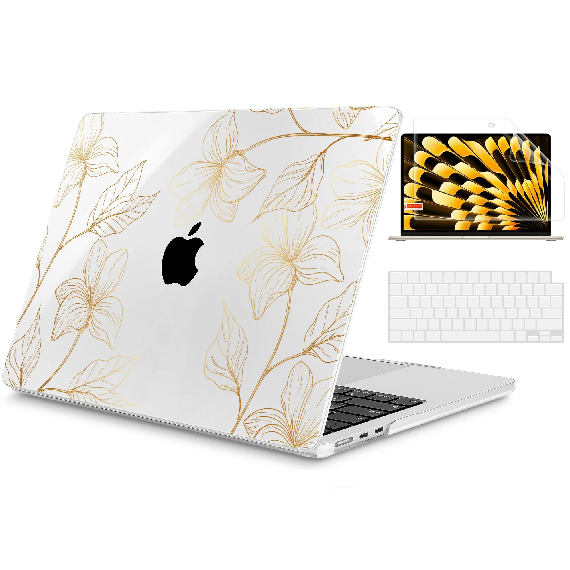 Laptop Cases for Macbook Pro 14 Case M2 A2779 A2991 2023 Pro 16 Cover M3 M1 Mac Book Air 13 Case 2022 13.6 A2681 Air 15.3 A2941