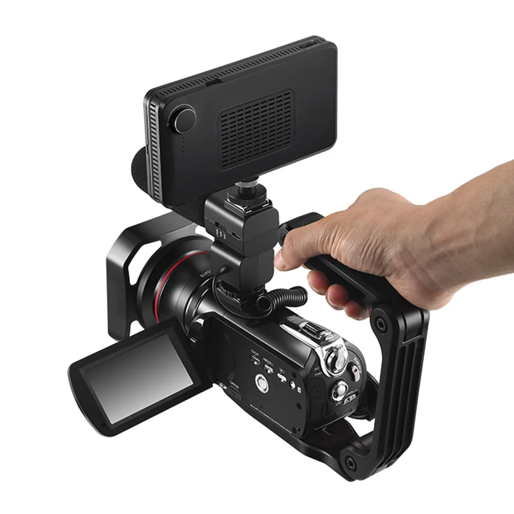 

1 pc Holding Rack Camera Holder Holder Stylish Video Rig U-Shaped Video Rig Stabilizer For Dslr Mobile Phone With 1/4\