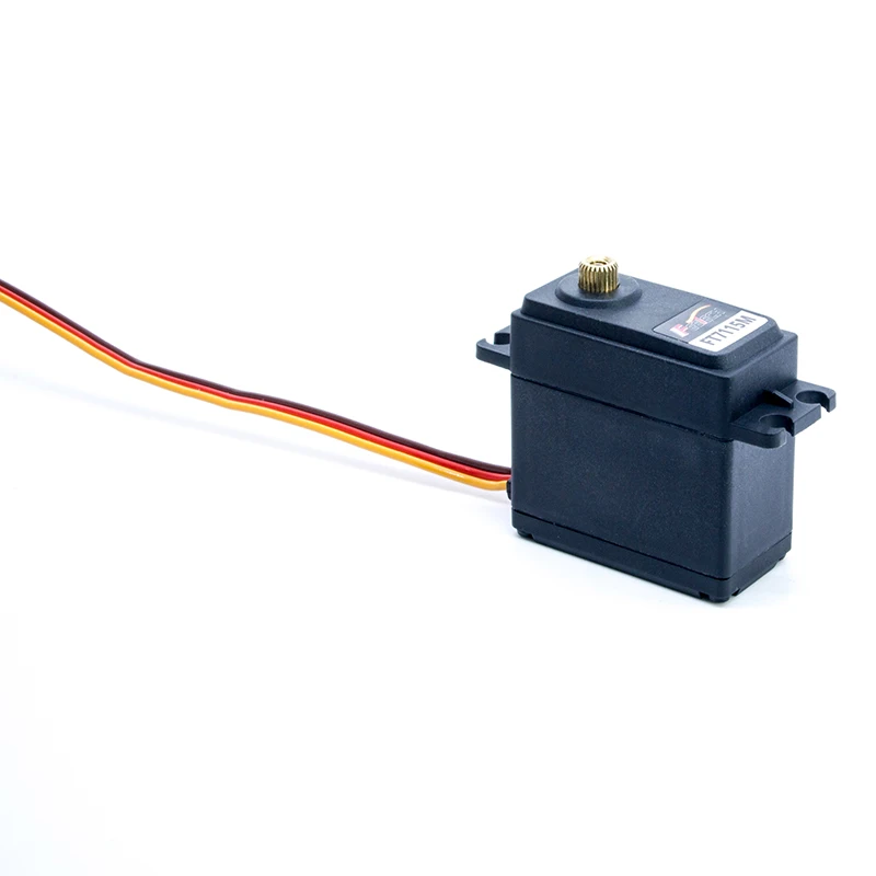 Servomotor Digital FT7115M, engranaje totalmente metálico de 19,5 kg. cm, alto par de 180 grados para juguetes DIY, barco, RC, Baja, coche, Robot