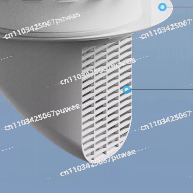 Household Fresh Fan, Integrated and Efficient Filtration of Formaldehyde Air Pollutants H11 Filter