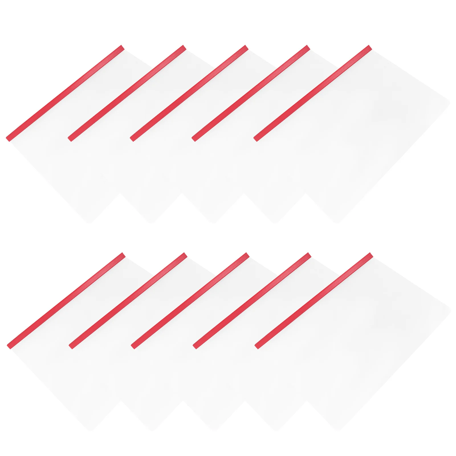 

10 шт. пластиковые папки формата А4, прозрачные папки для отчетов для студентов, органайзер для файлов, рычажные зажимы для хранения документов
