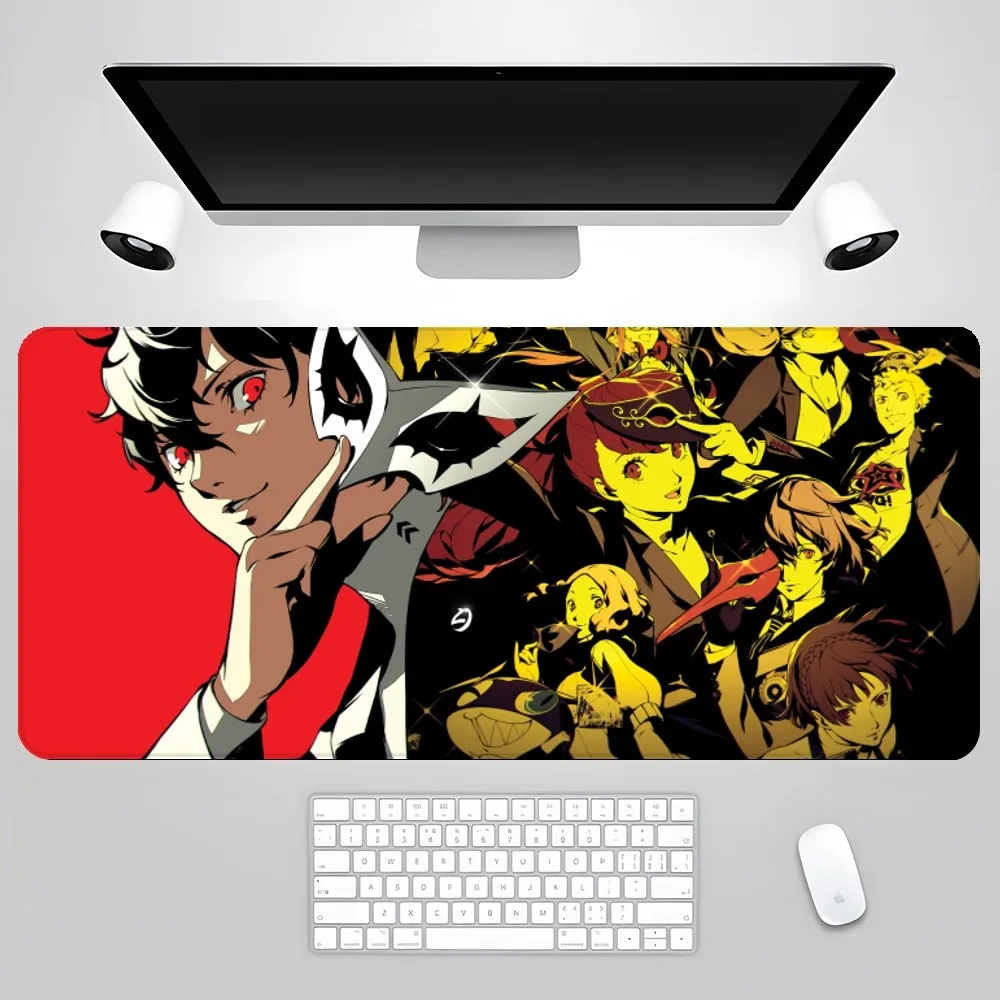 Persona 3 Reload Mouse Pad Gamer Pc Gaming Accessories Rubber Mat XXL Deskmat Mats Keyboard Cabinet Mause Laptops