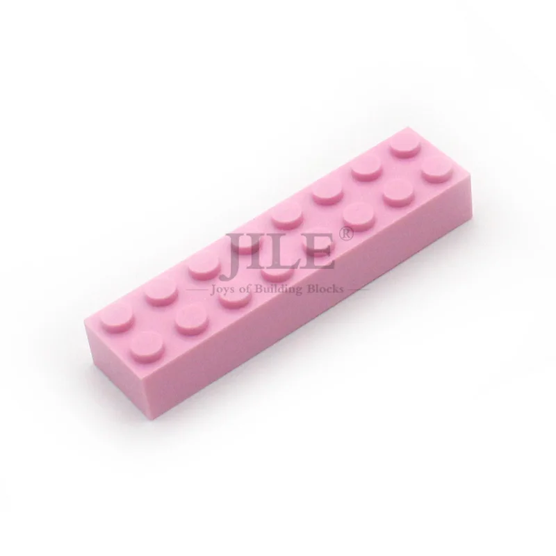 40 stks Moc Bouwsteen Dikke Baksteen 2x8 3007 DIY Creatieve Enlighten Basics Klassieke Sets Compatibel Assembleert Deeltjes speelgoed