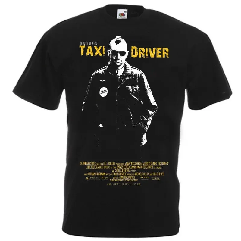 TAXI DRIVER Movie Poster T shirt Black all sizes