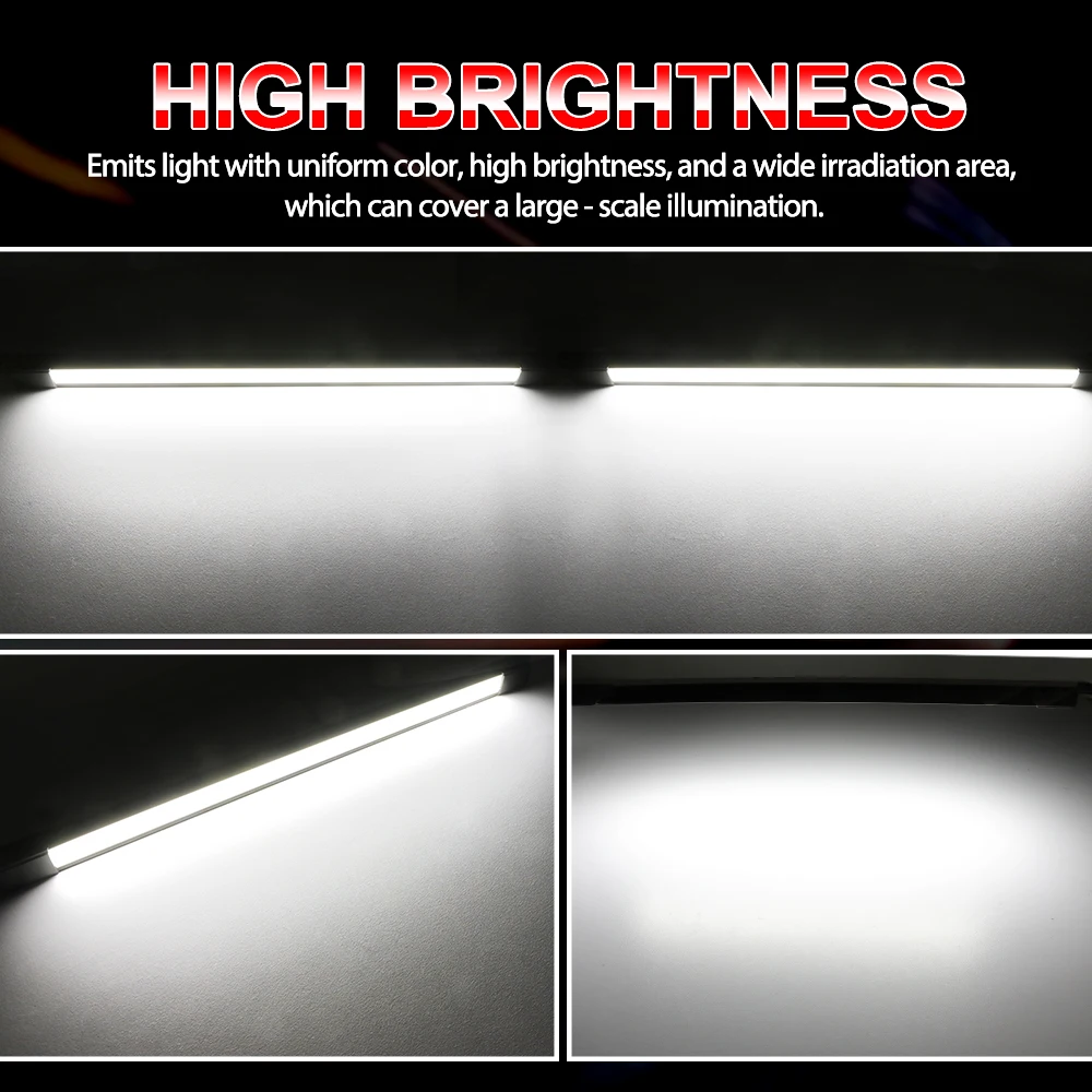 2IN1 LED Truck Bed Light Bar kit Neon Exterior Strip With On/Off Switch Fuse Cargo for Pickups SUVS RV Boats Decorative Lamp 12V