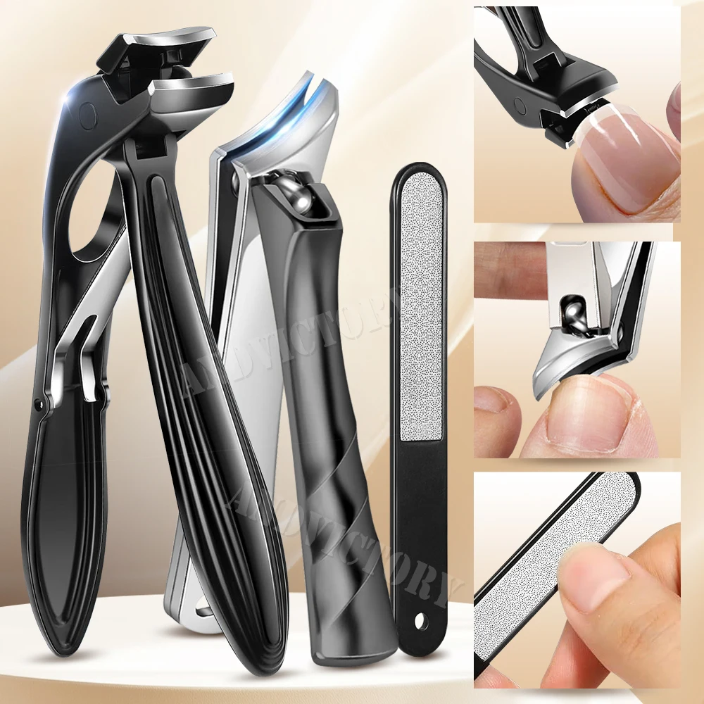 1 Set Nail Clipper Manicure Set Angled Head Toe Nail Clipper Thinck Ingrown Nails Ingrown Toenail Clipper Nail Cutter Set Tools
