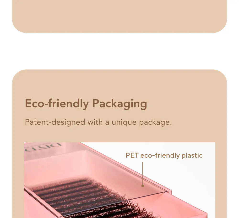 DIYDAY Dark Brown 3D 4D 5D Eyelash Extension