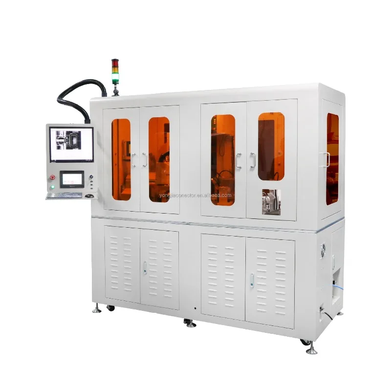 

【Best-Selling】Automatic Coaxial Cable Stripping Soldering And Ipex Terminal Crimping Machine
