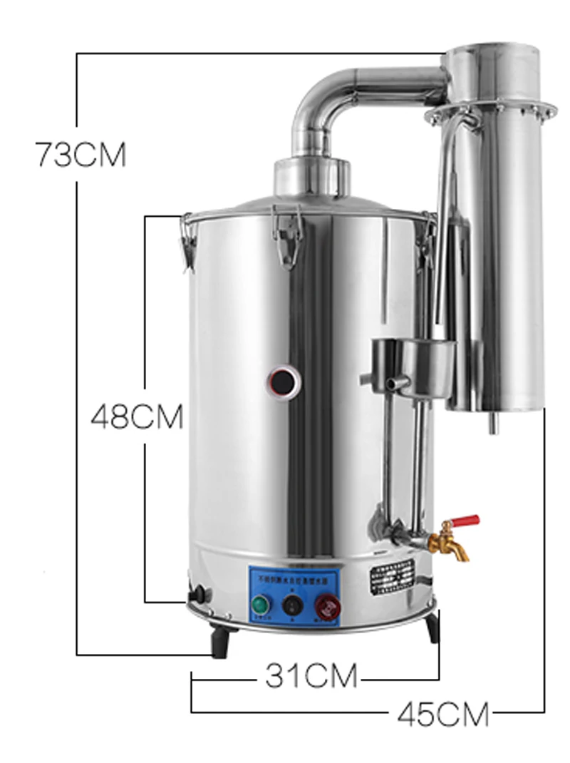 20L distilled water distiller maker  distillation machine  for sale without Dry automatic cut off function