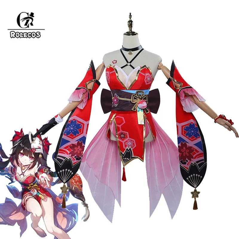 Disfraz de Cosplay brillante, juego Honkai Star Rail, miembro de los tontos enmascarados, vestido brillante para mujer, traje de fiesta de Halloween