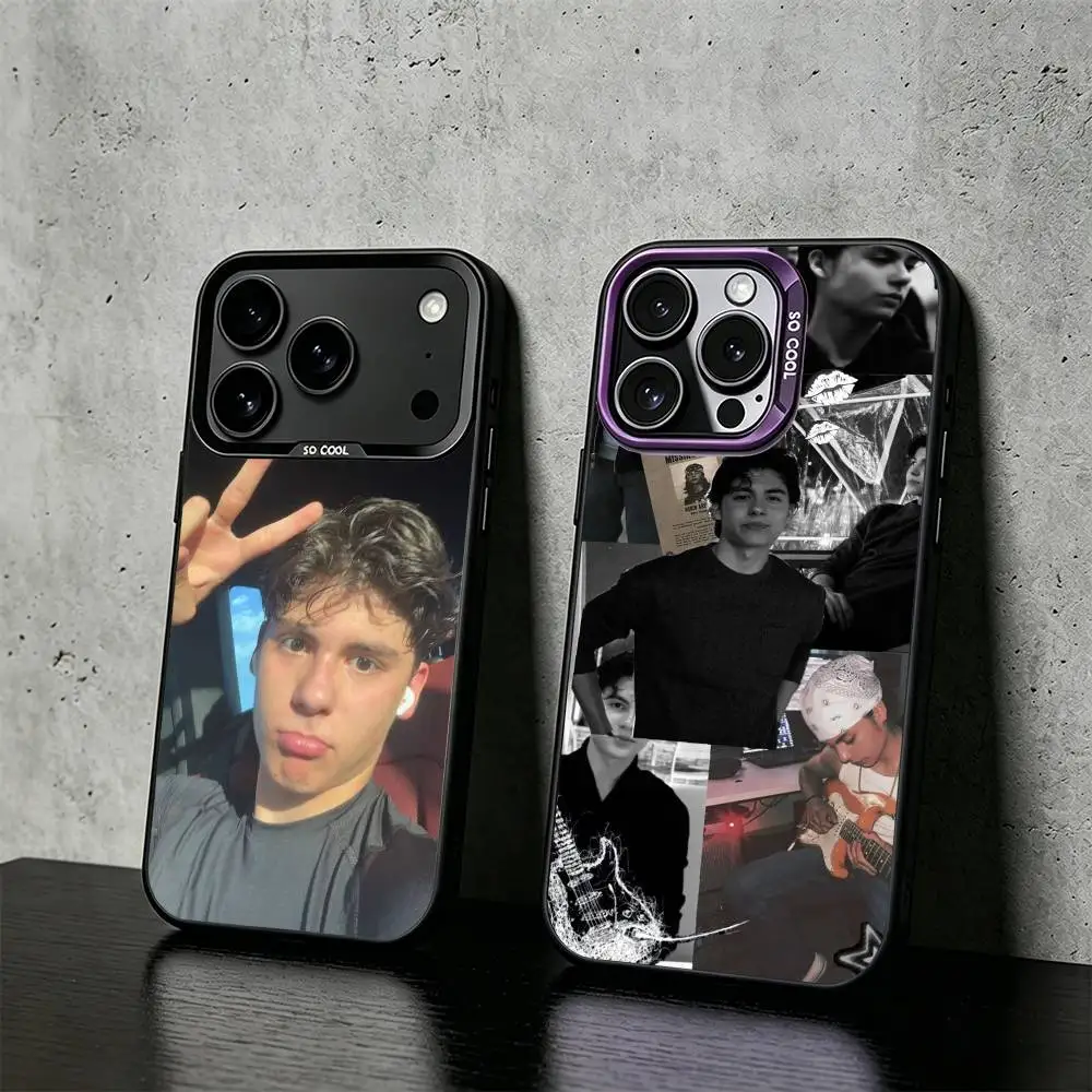 

Cool M-Miguel M-Mora Phone Case For iPhone 17,16,15,14,13,12,11 Plus,Pro Max,XS,Colored silver phone case