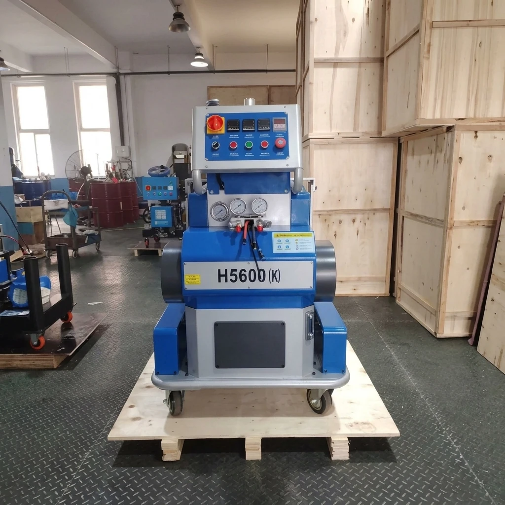 H56K Hydraulic Drive Variable Mix Ratio Polyurea Polyurethane PU Foam Spray Machine Inject Machine In Stock