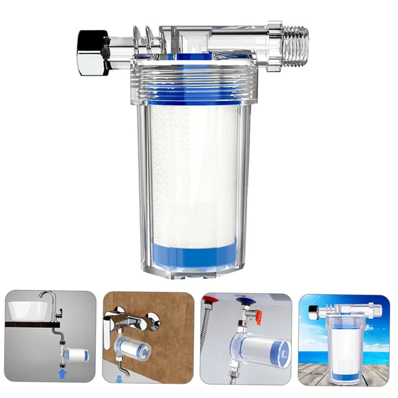 Filtre supporter ficateur d'eau du robinet avant, chauffe-eau, douche, machine à laver, chaud, nouveau