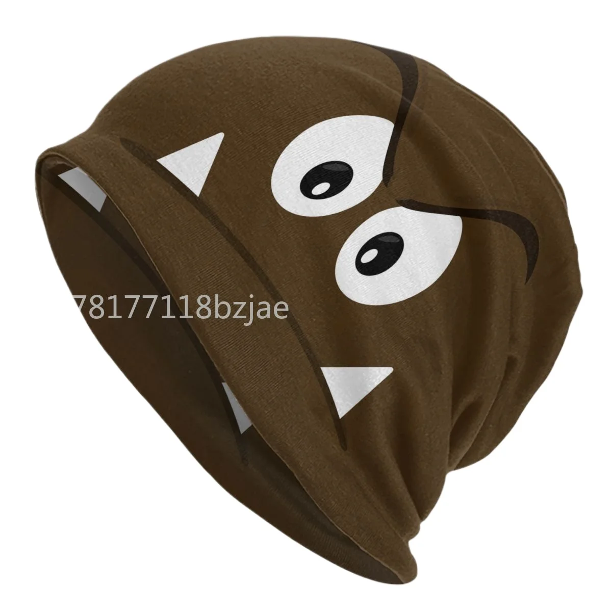 Cartoon Game Goomba Face Bonnet Hat Knit Hat Men Women Hip Hop Unisex Winter Warm Beanies Cap