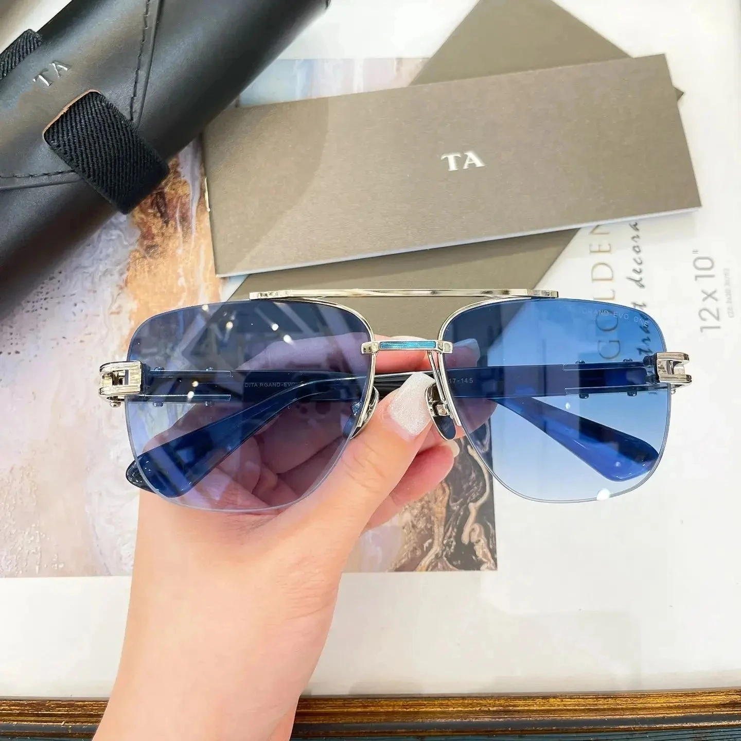 

Original Factory For DIYTA DT GRAND-EVO ONE DTS138 With Brand Box Boundless UV400 Polarized Classic Leisure Men Women Sunglasses