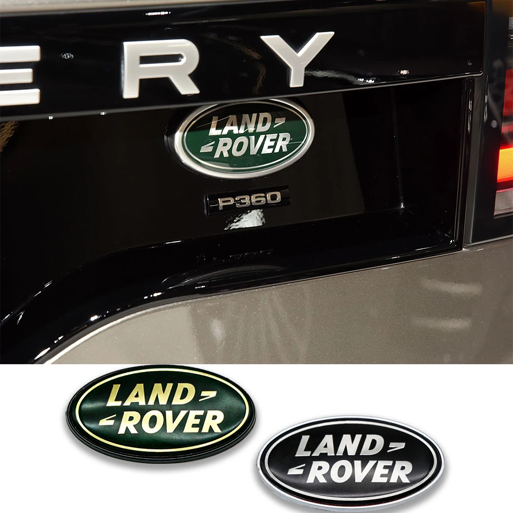 Land Rover Car Front Grille Trunk Badge Sticker Modification For Land Rover Range Rover Discovery 3 4 Defender 4 Car Decoration