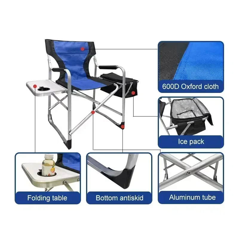 Selling Portable Outdoor Folding Carp Camping Fishing Chairs With Table And Cooler