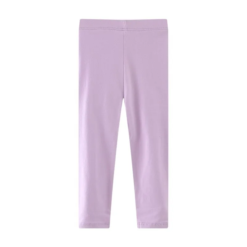 FjLittle Girls Leggings pour enfants, pantalons skinny pour enfants, 100% coton, fjWhite Black, bébés filles de 2 à 7 ans