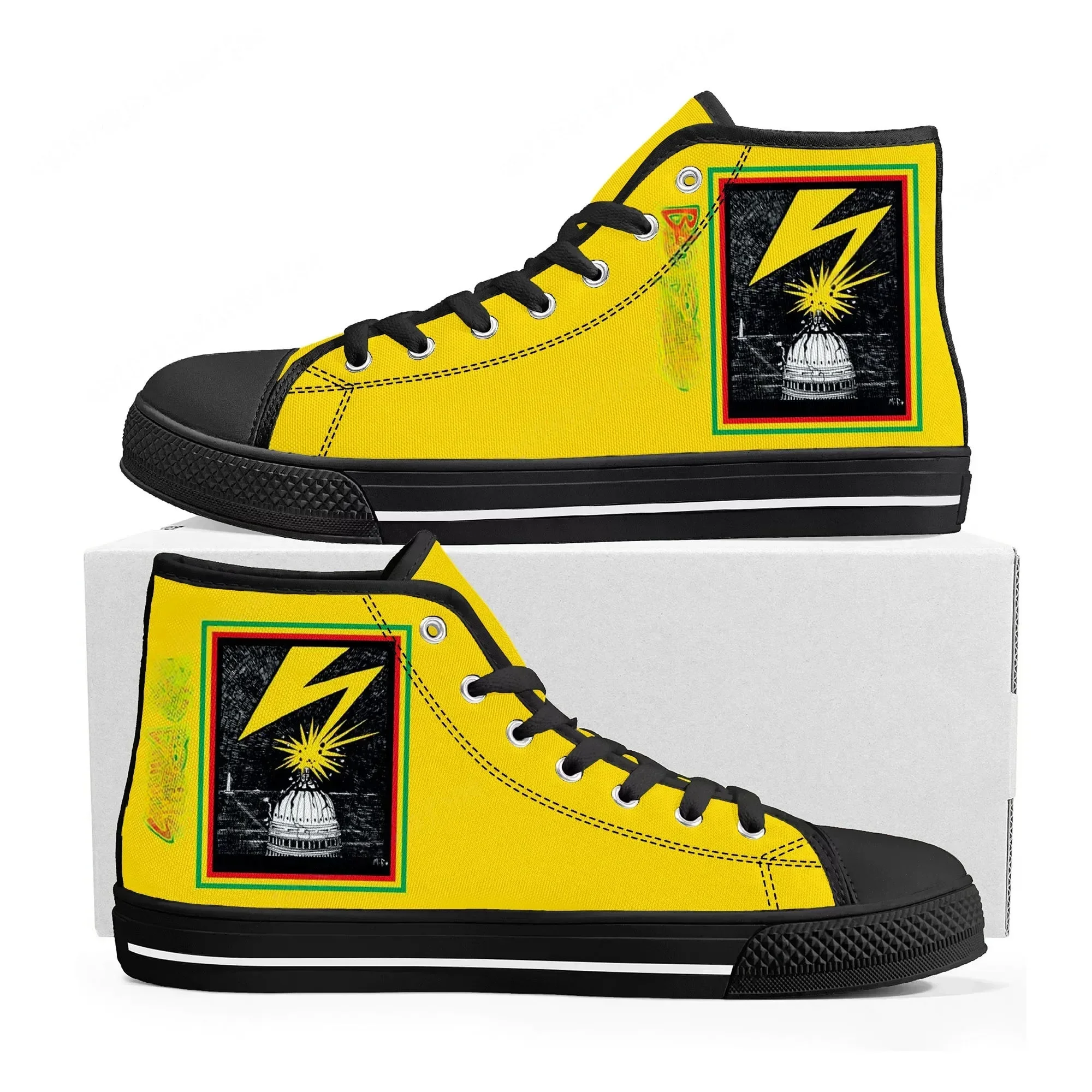

Высококачественные кроссовки Bad Brains Punk Rock Band, мужские, женские, подростковые, из канваса, на заказ, повседневная обувь для пар