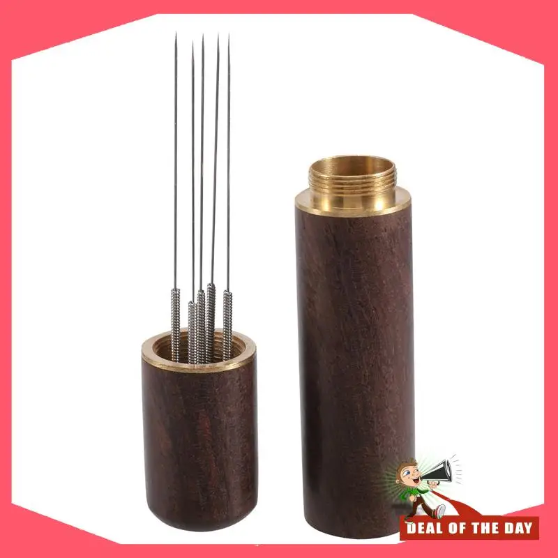 24-часовая доставка, темпер для кофе, иглы из нержавеющей стали, мешалка для порошка эспрессо, распределитель, выравниватель, инструменты WDT, аксессуары для перемешивания в кафе