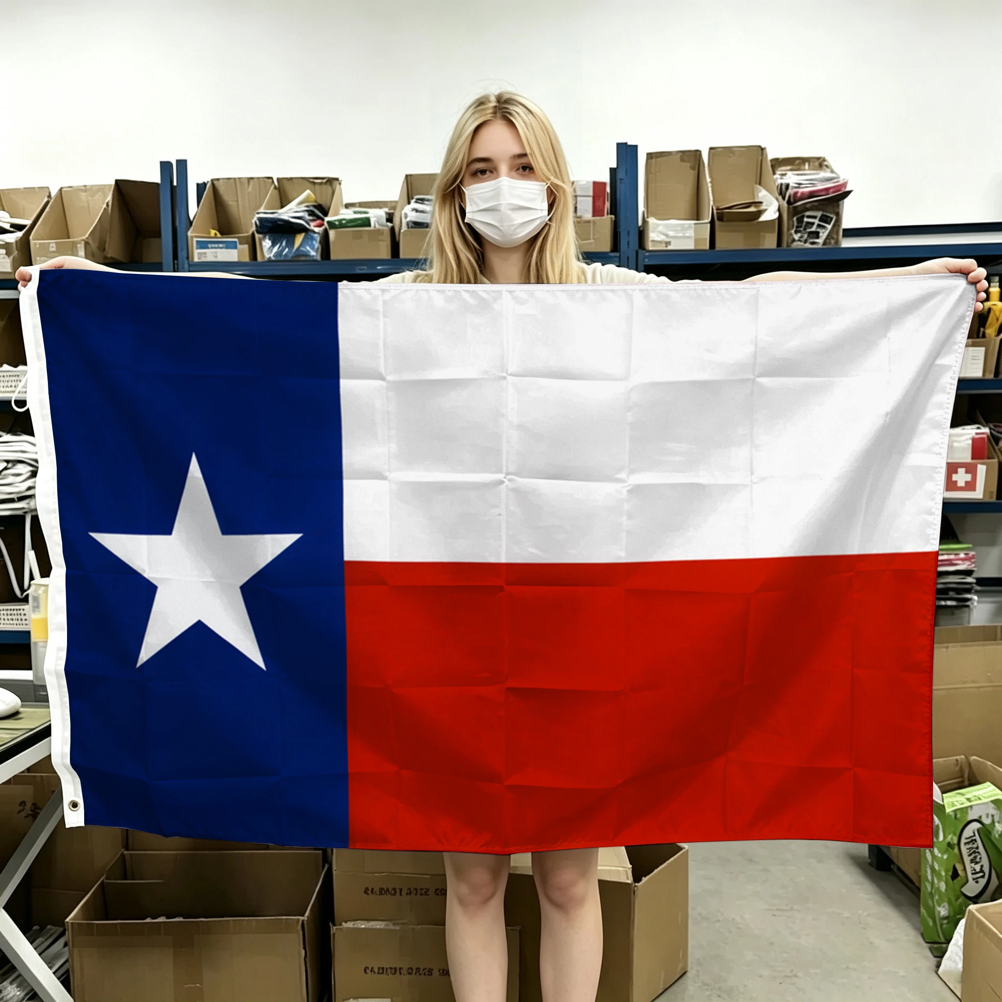 60x90cm 90x150cm 120x180cm Usa State Texas Flag National Tapestry Polyester Banner With Brass Grommets For Wall Decor