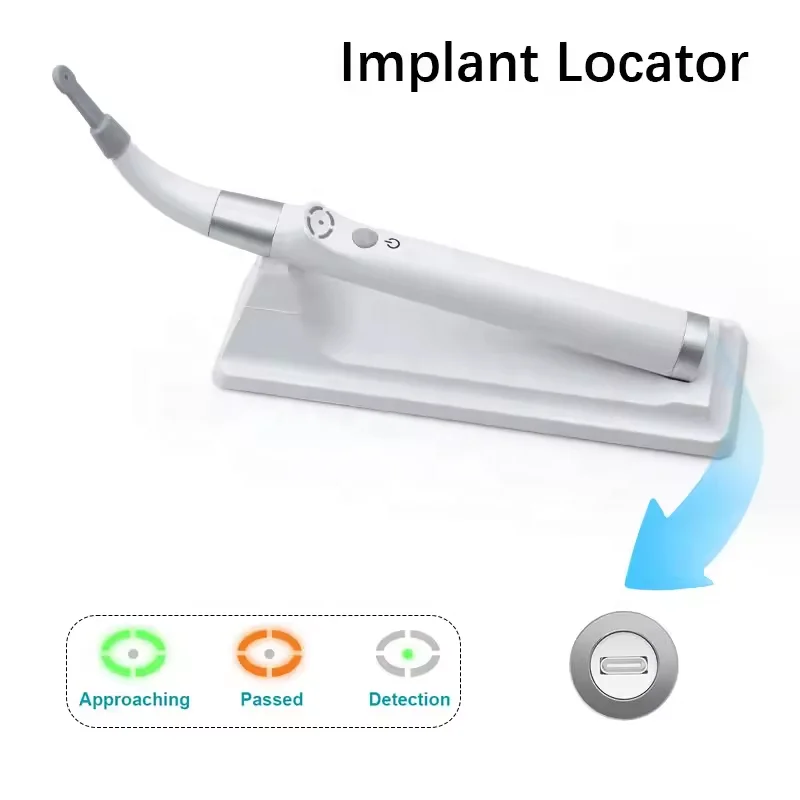 den tal imp lant Locator Accurate Cross-Scanning Spot 360 Rotatable Localization Micro Screw Abutment