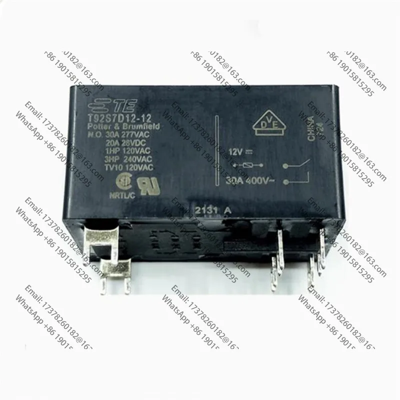 

NEW 92S7D1212 12V 12DCV DCV12 30A 6PIN relay
