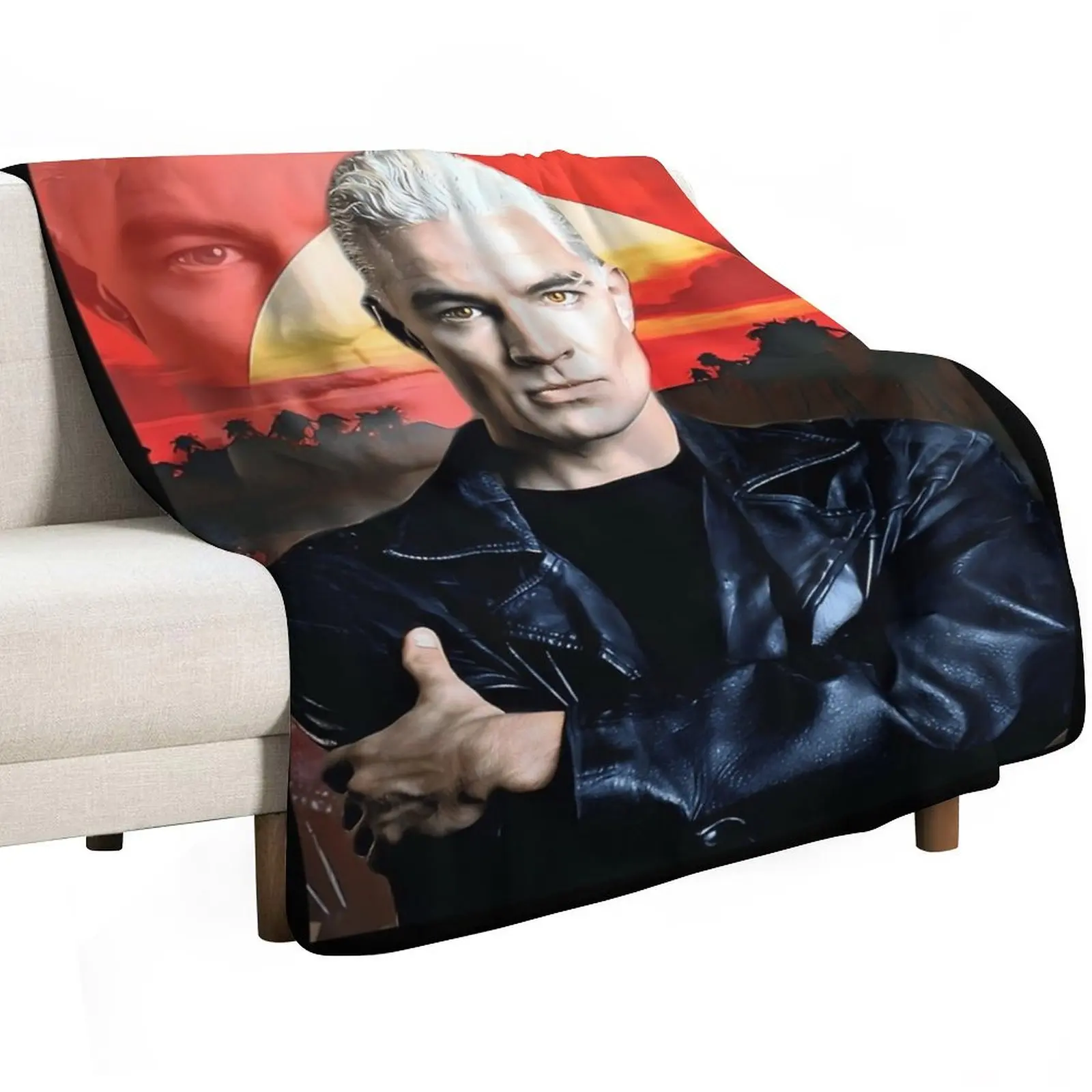 James marsters spike Throw Blanket Blankets For Bed Camping Quilt Luxury Giant Sofa Furrys Blankets