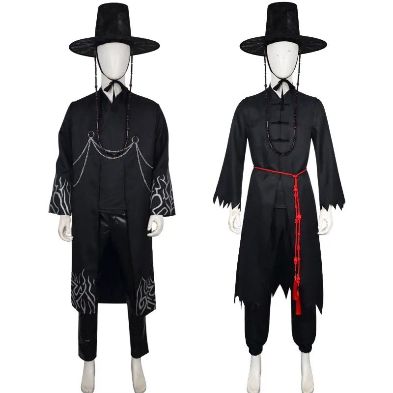 

2025 Anime Saja Boys Cosplay Costume KPop Demon Hunters Jinu Stage Costumes Baby Abby Mystery Romance Performance Outfit