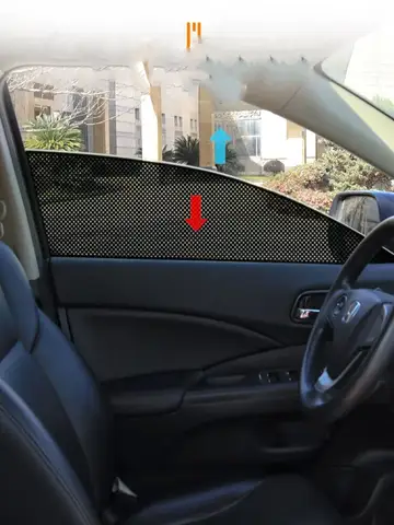 2 PCS Durable Car Sunroof Film High-quality Sunscreen Film Stickers Cover Anti-UV PVC Electrostatic Sticker