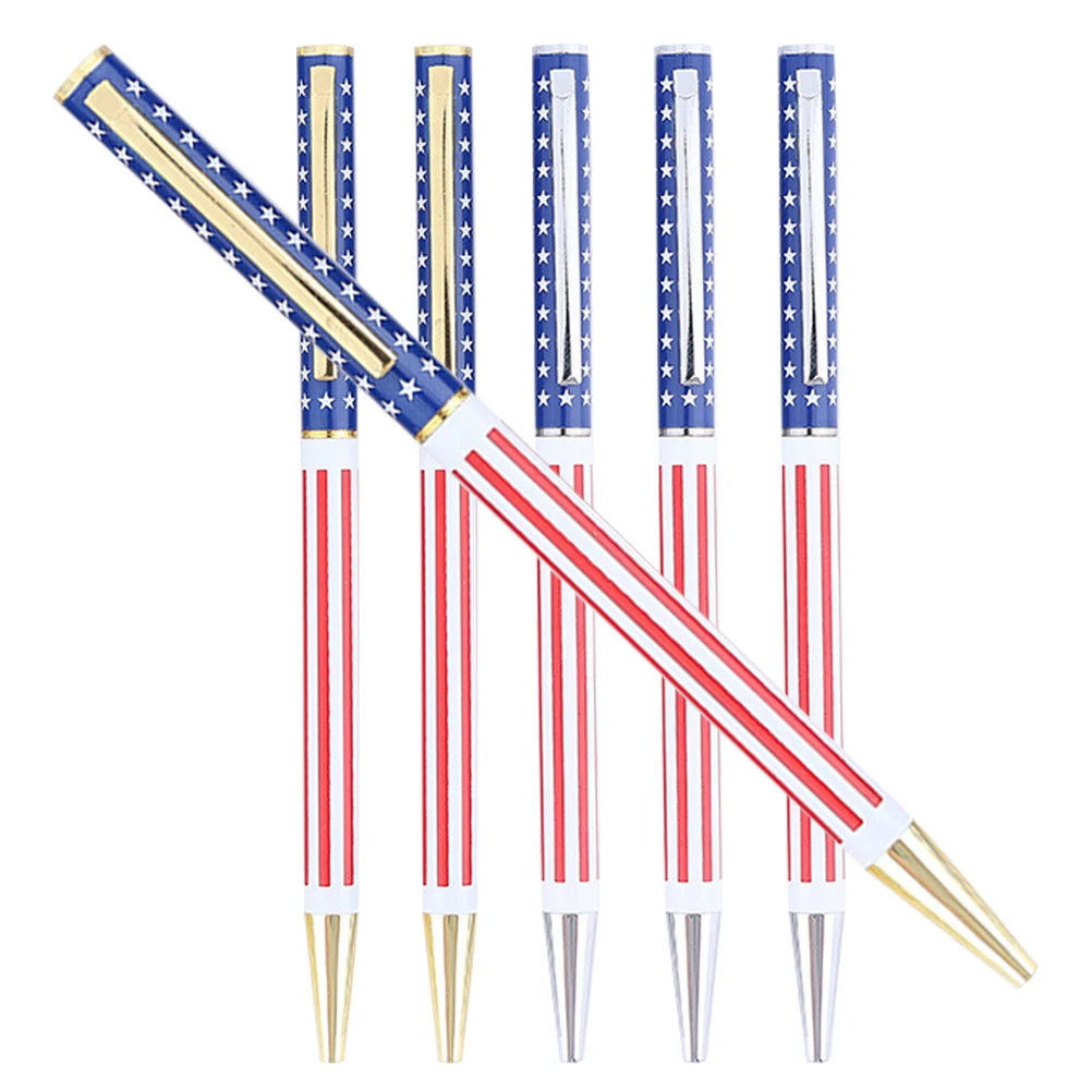 6 Pcs Five-pointed Star Ballpoint Pen Business Pens for Writing Children Creative Portable Comfortable