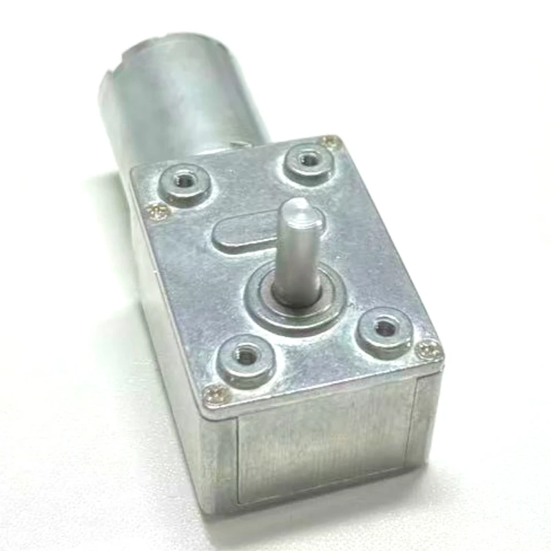 ZGY370 Worm Gear MotorJGY370 4632 DC 6V 12V 24V High Torgue Worm ReversibleTurbo Metal Geared Gear-box Reducer