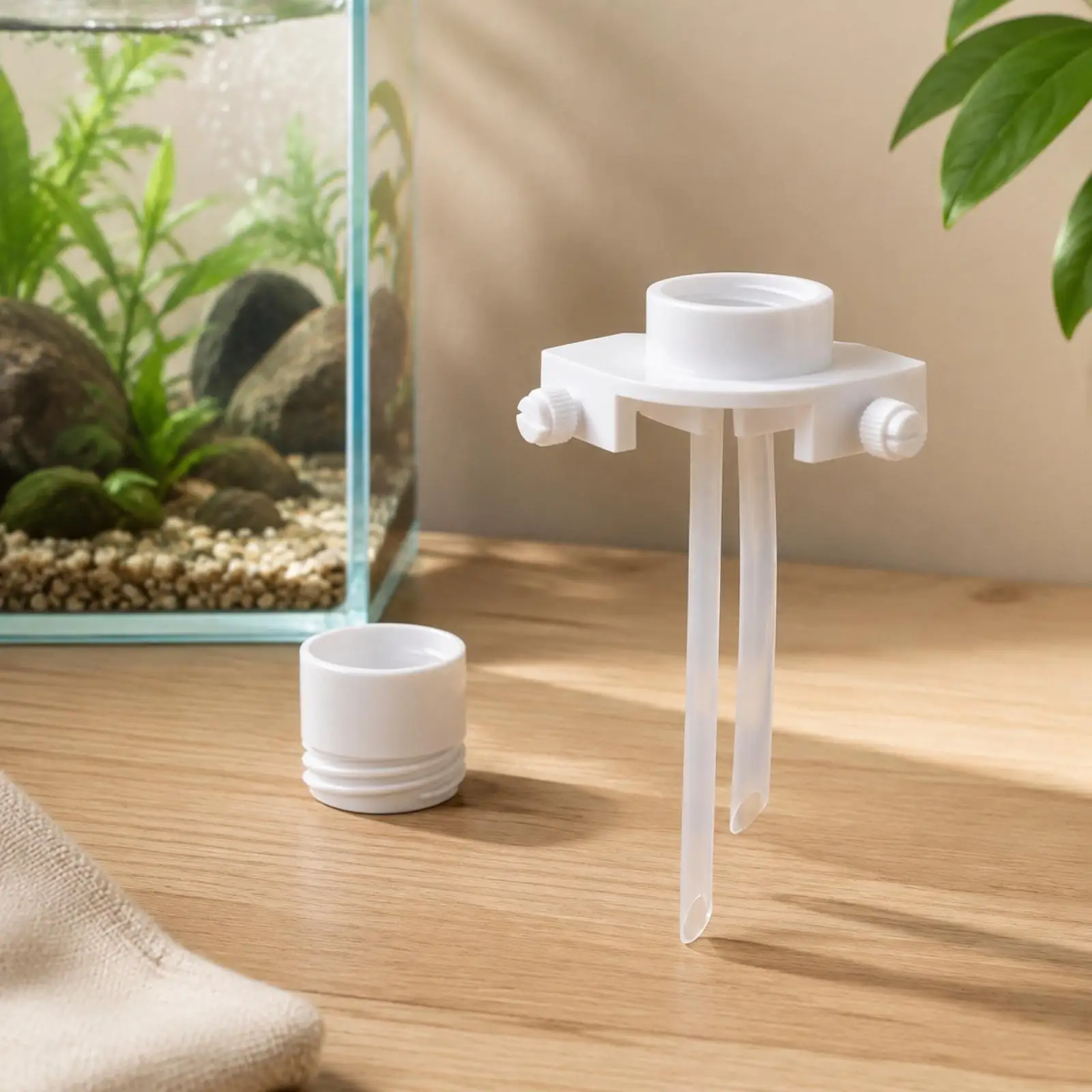 Aquarium Auto Top Off Water Dispenser with Adjustable Screws for Fish Tank Refill System