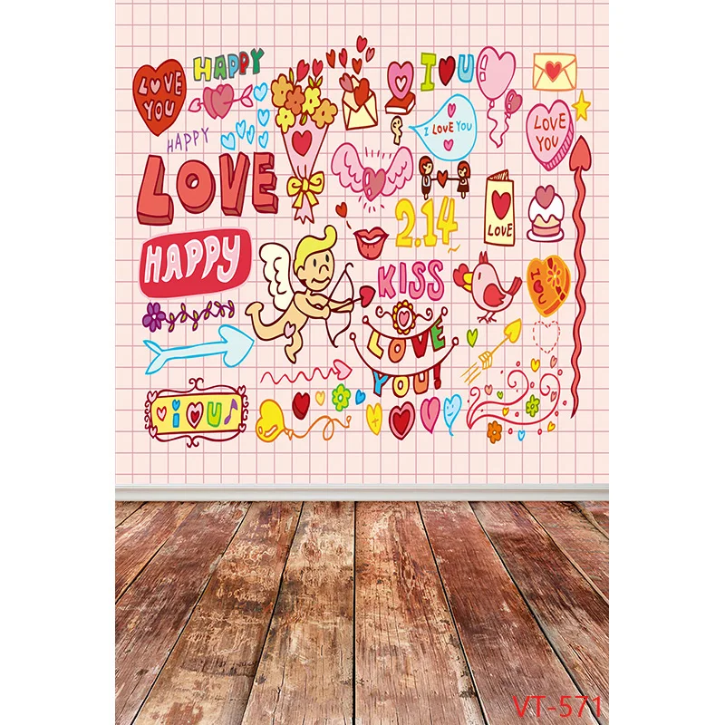 SHENGYONGBAO الربيع المشهد زهرة عيد الحب الأرضيات محلية الصنع خلفية الصور وحديثي الولادة التصوير VT-12