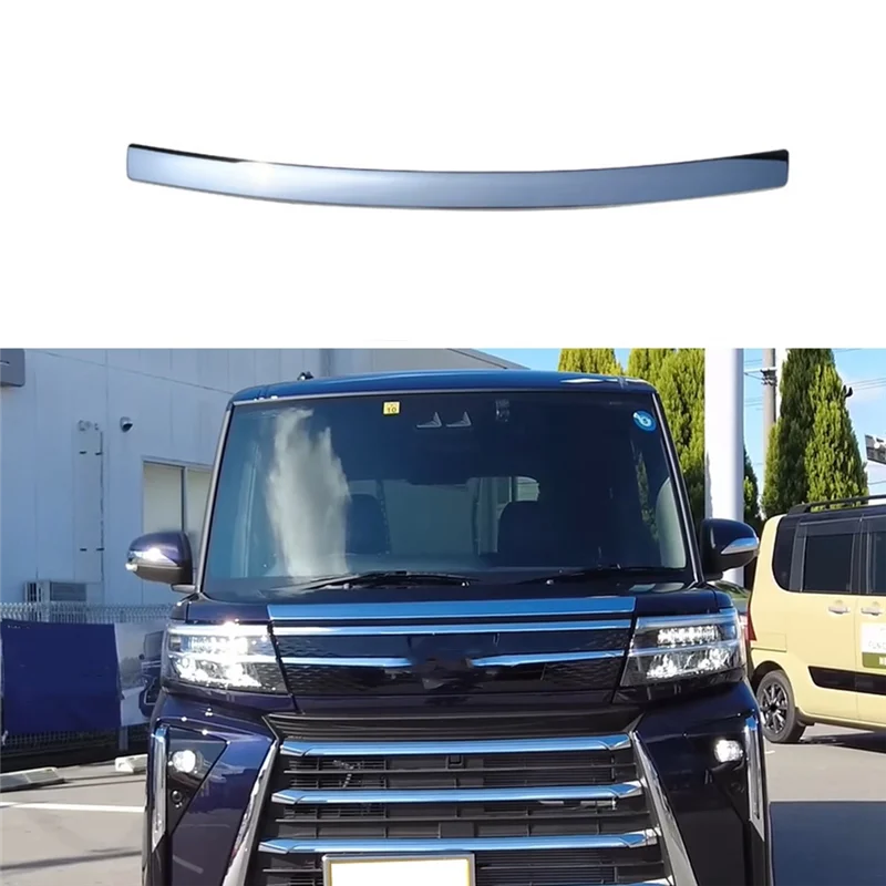 

For Daihatsu Tanto Custom LA650S LA660S 2023 Engine Hood Lid Cover Trim Decoration Car Accessories