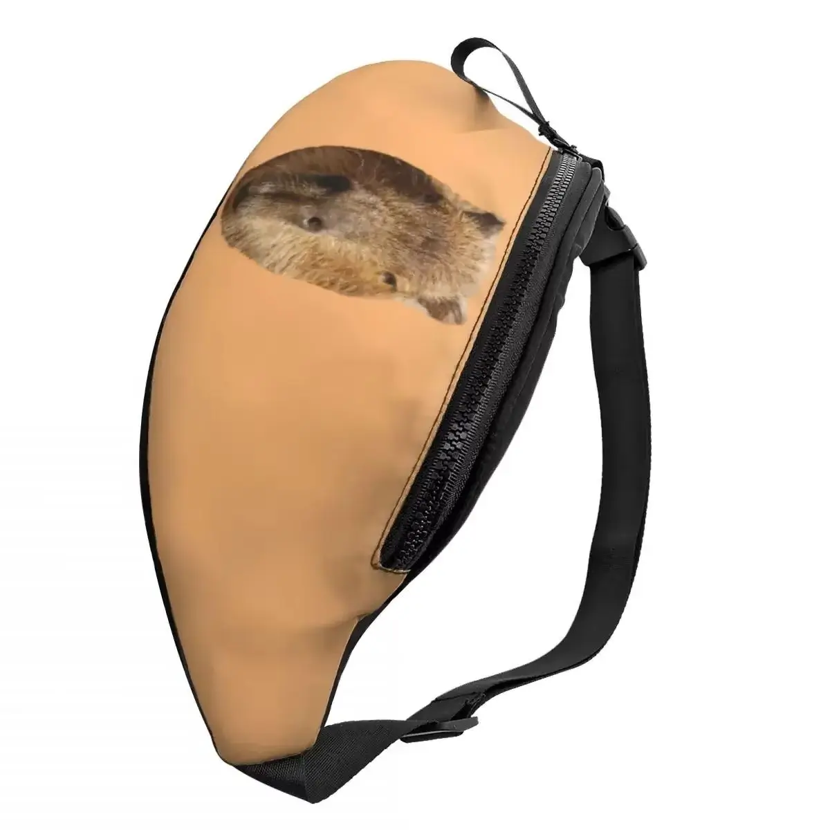 

Cool Capybara Running Women Men Crossbody Waist Bag Phone Money Pouch