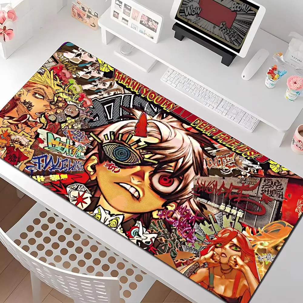 

Коврик для мыши Gachiakuta, несколько размеров, большие квадратные коврики для компьютера, офиса, игрового стола, резиновые противоскользящие коврики для мыши